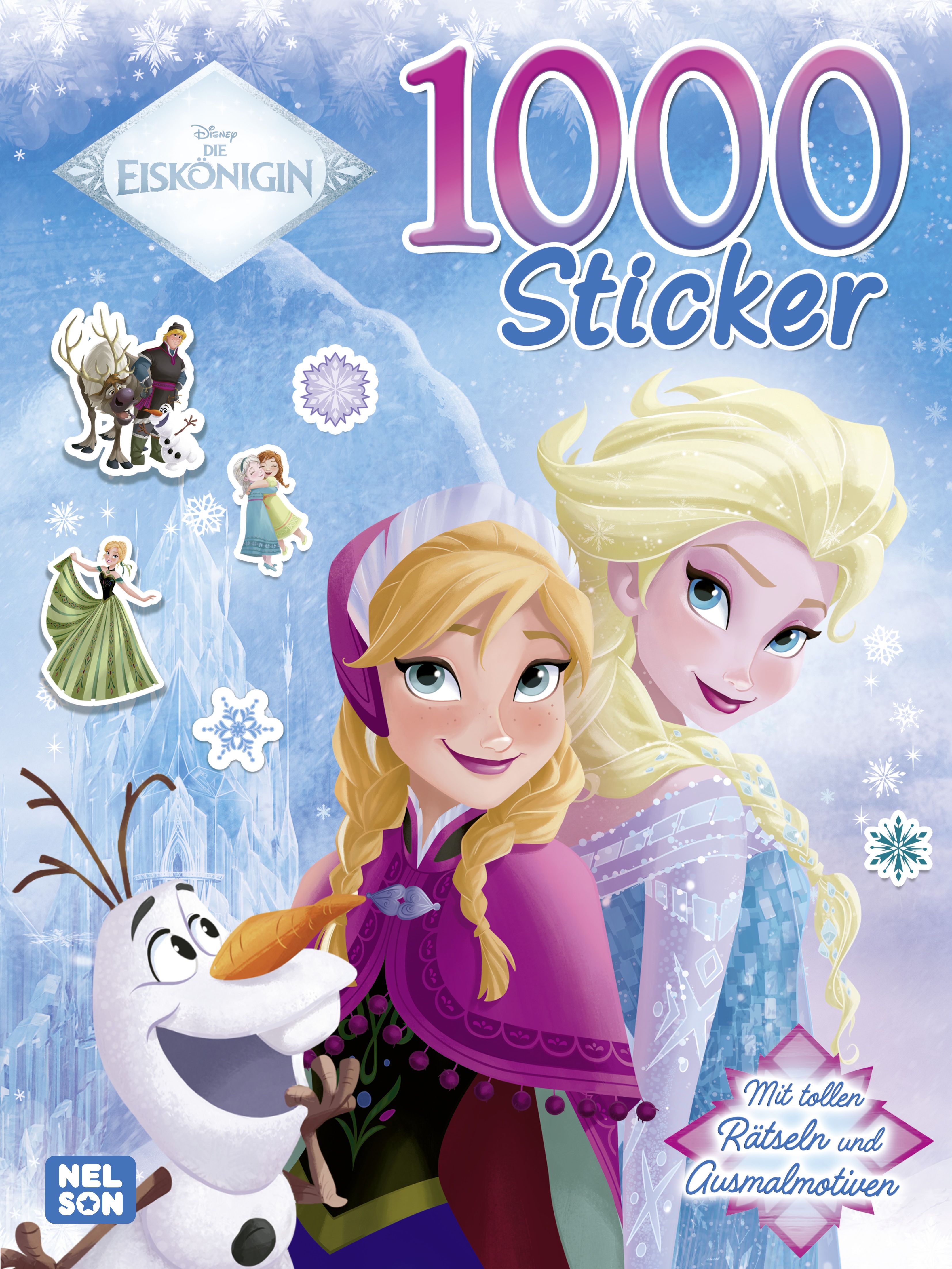 Das super dicke Stickerheft : Eiskönigin - Bild 1
