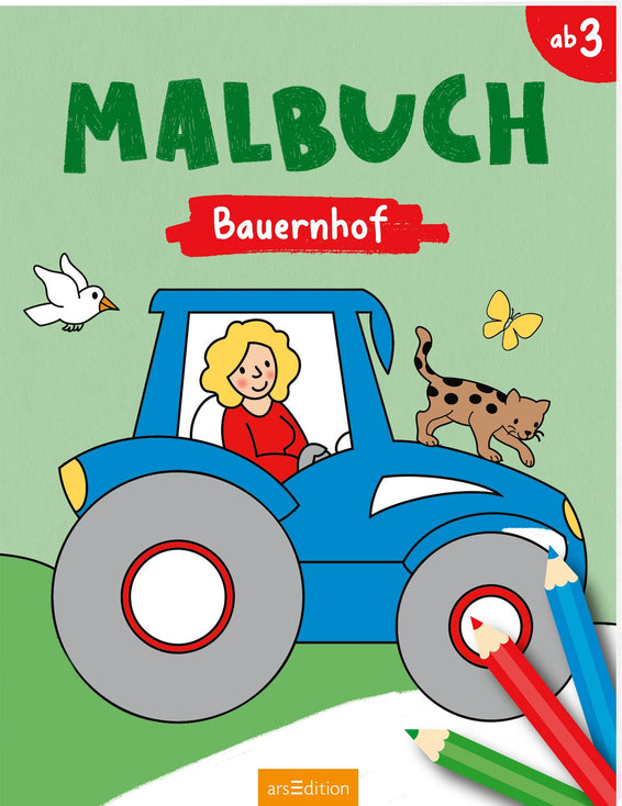 Malbuch Bauernhof