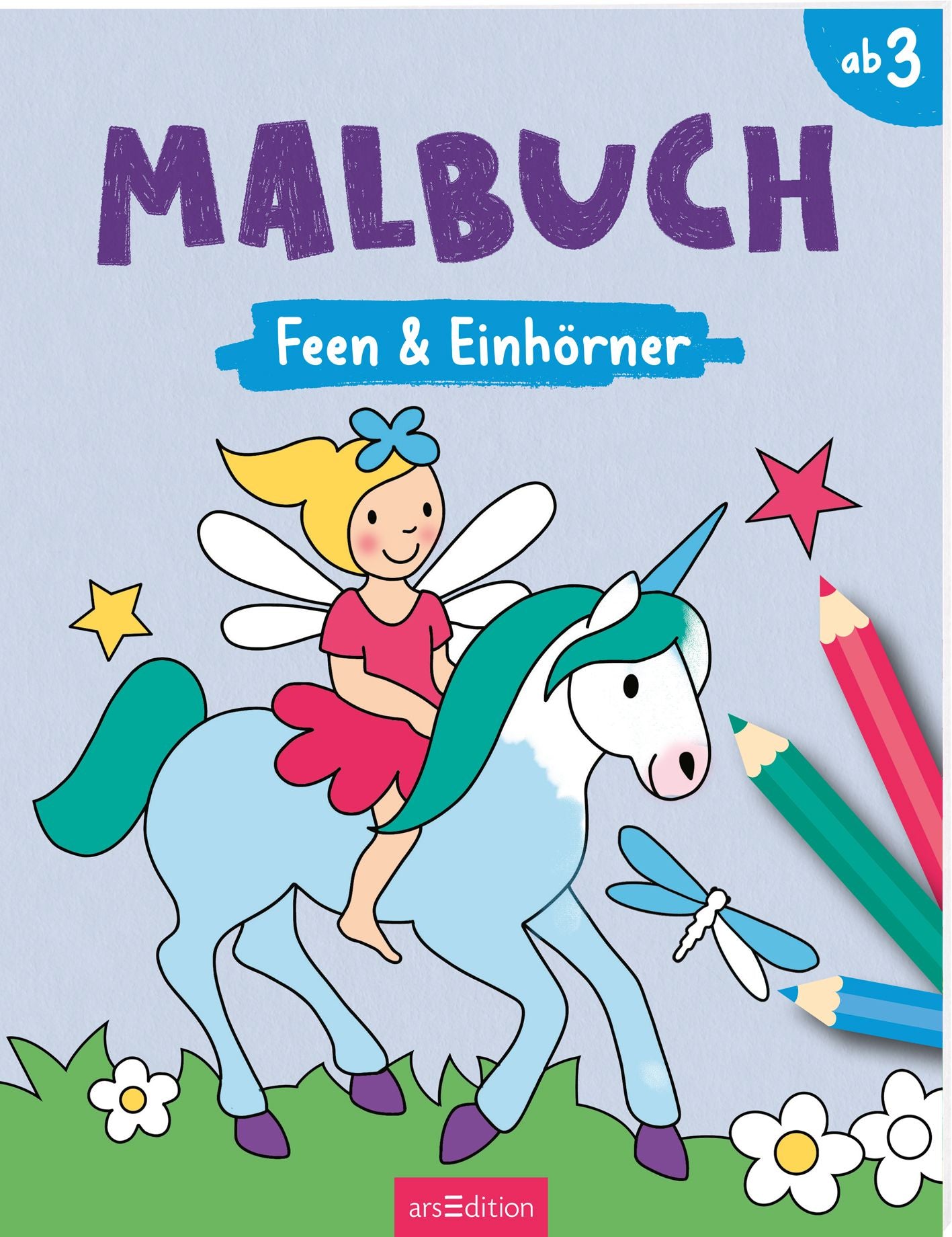 Malbuch Feen & Einhörner - Bild 1