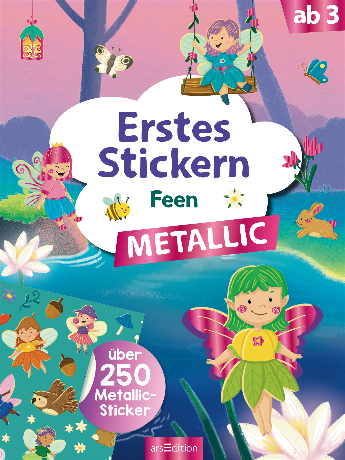 Erstes Stickern - Feen Metallic - Bild 1