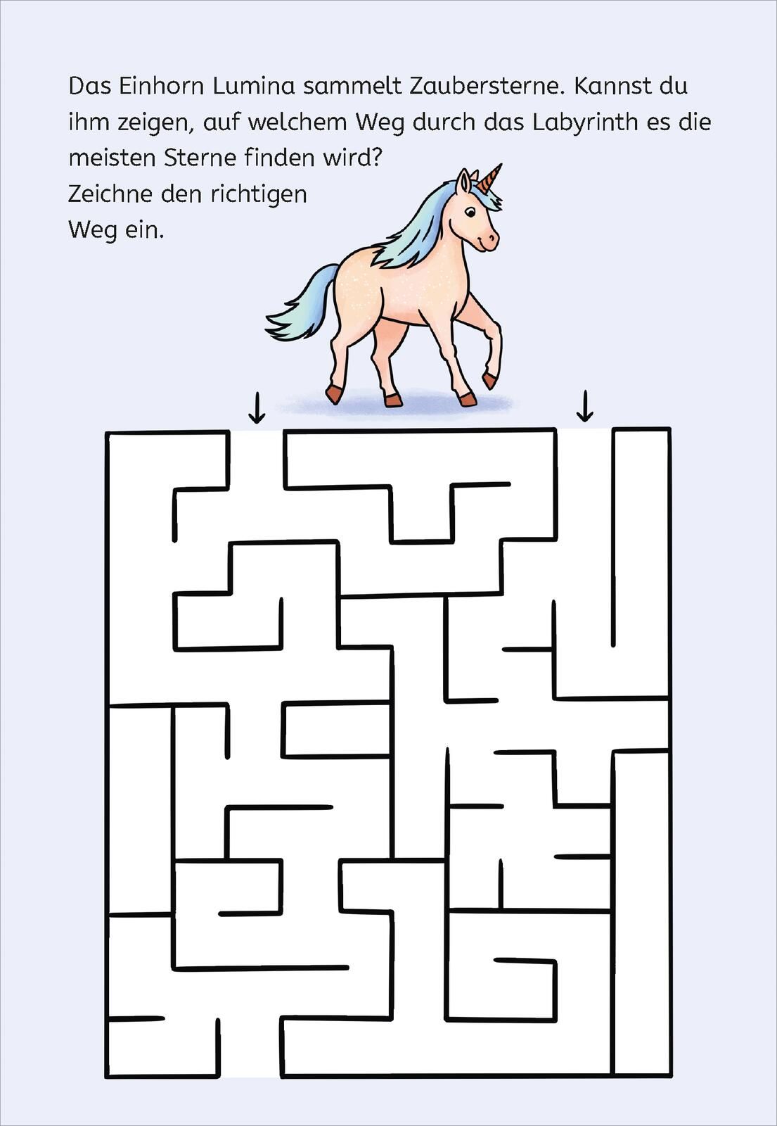 Zauberbilder-Rätsel – Einhorn - Bild 5