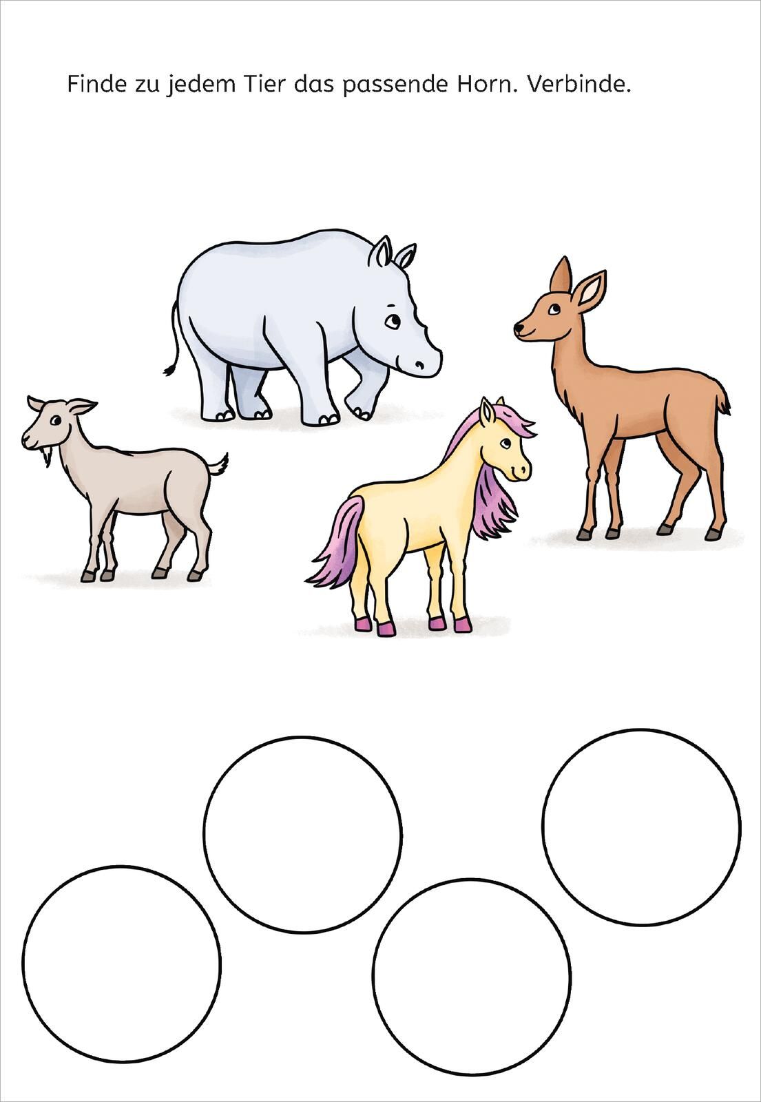 Zauberbilder-Rätsel – Einhorn - Bild 2