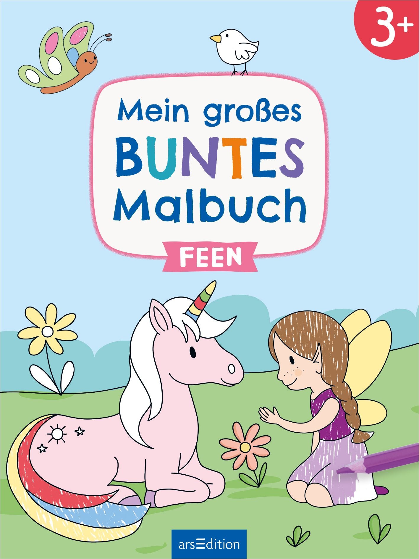 Mein grosses buntes Malbuch Feen - Bild 1