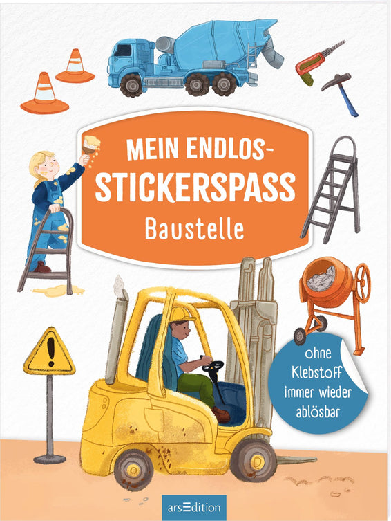 Mein Stickerspass - Baustelle