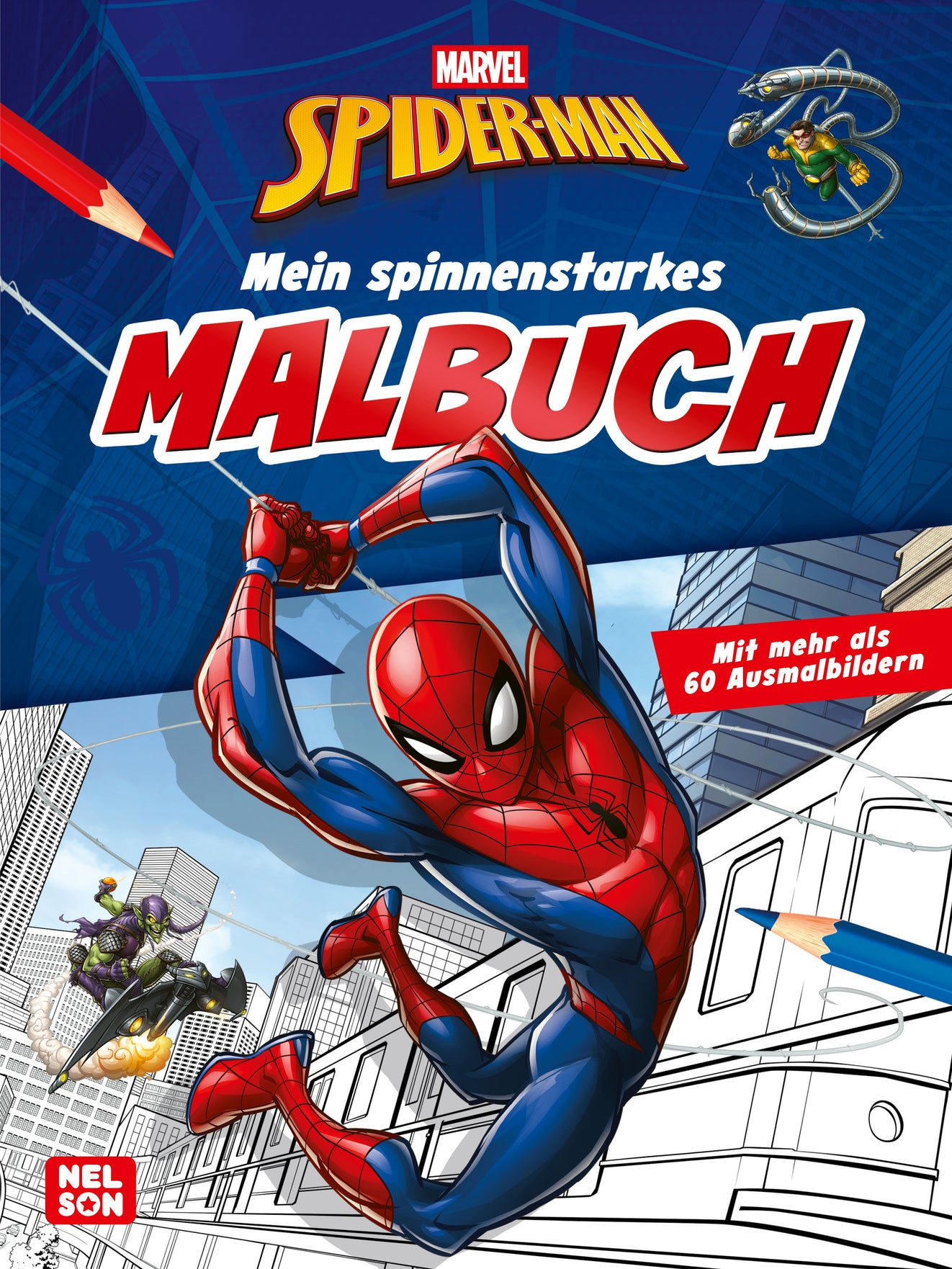 Marvel Spider - Man Malbuch