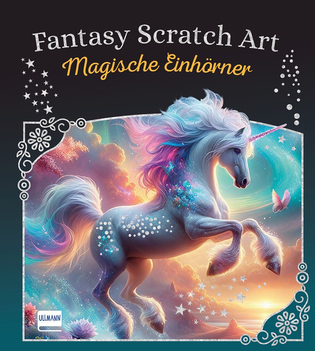 Fantasy Scratchbilder Art : Magische einhörner - Bild 1