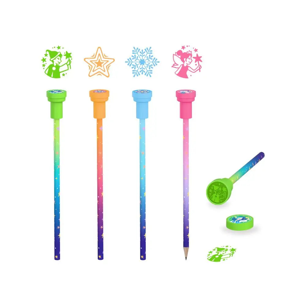 Make a Wish Bleistift mit Stempel - Bild 1