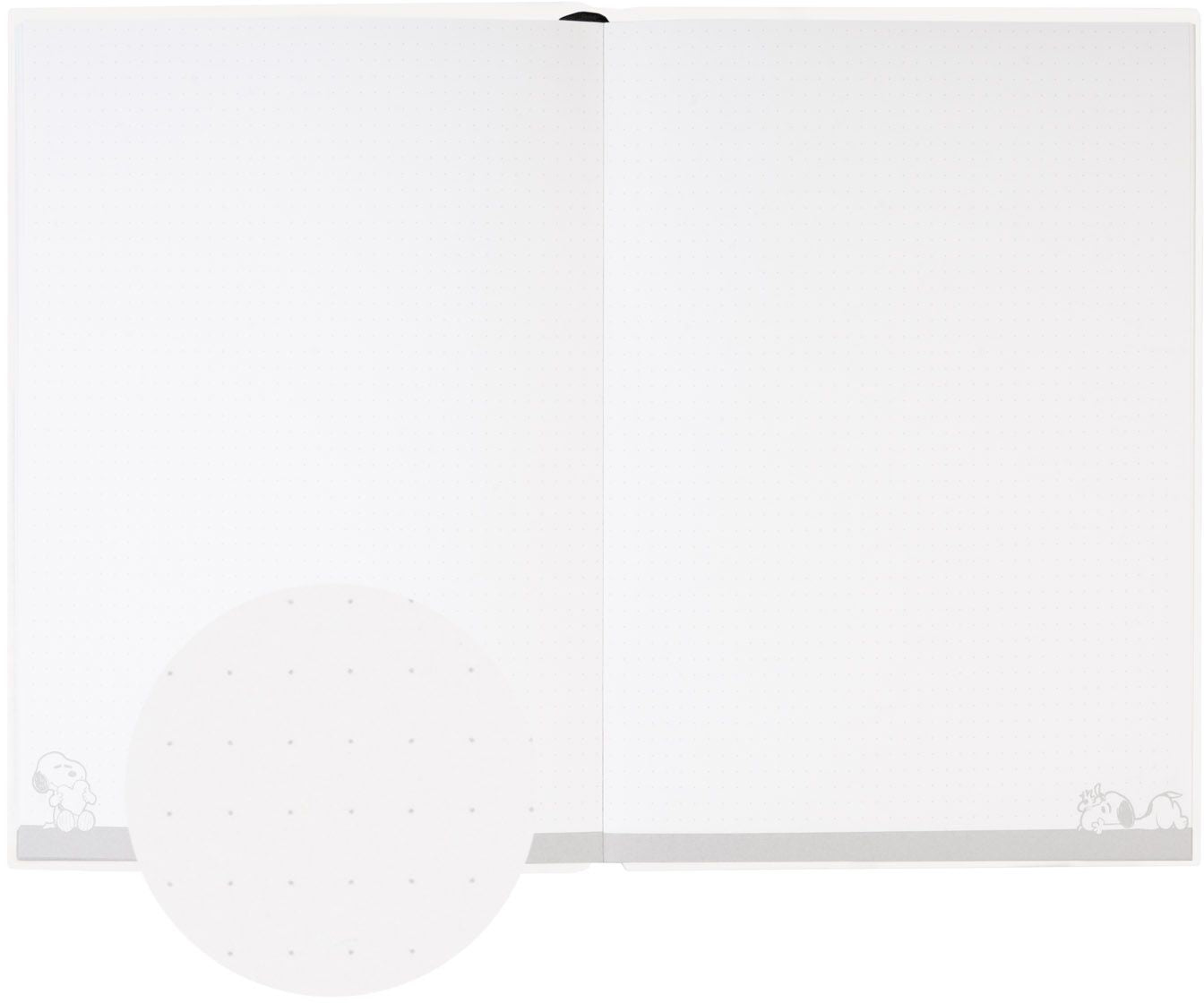 SNOOPY A5 Plush Cover Notebook - Bild 2