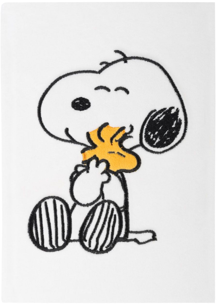 SNOOPY A5 Plush Cover Notebook - Bild 1