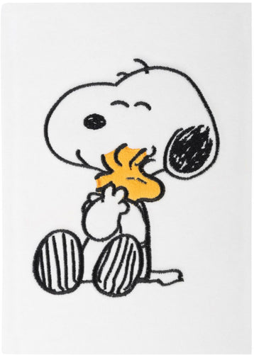 SNOOPY A5 Plush Cover Notebook