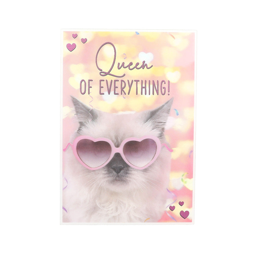 Klappkarte 3D Art – Motiv : Queen of everything! - Bild 1