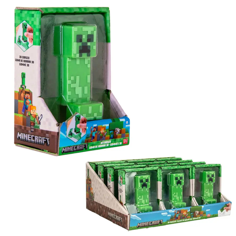 Minecraft 3D-Radiergummi Creeper - Bild 1