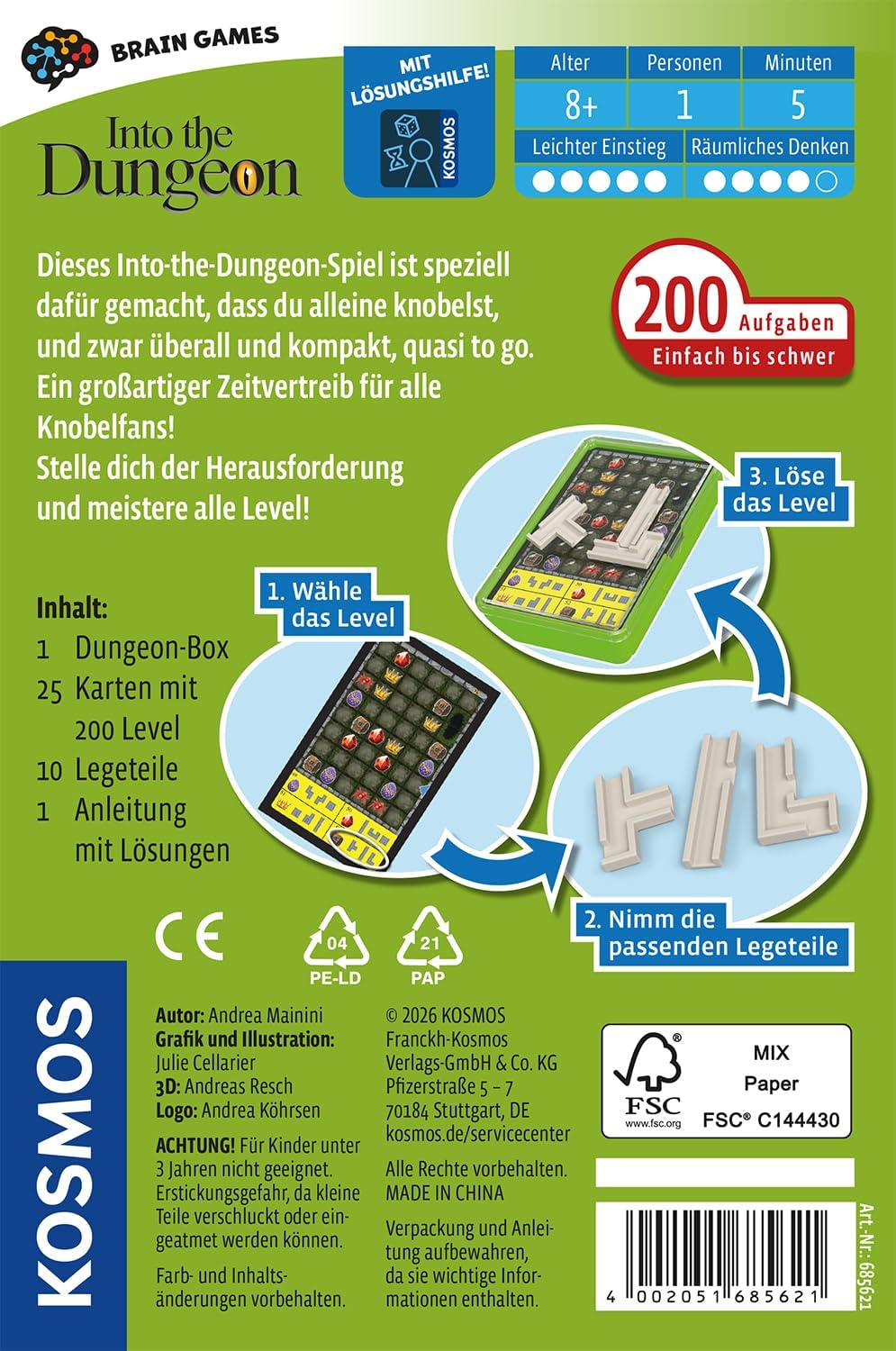 Intro the Dungeon Brain Games - Bild 2