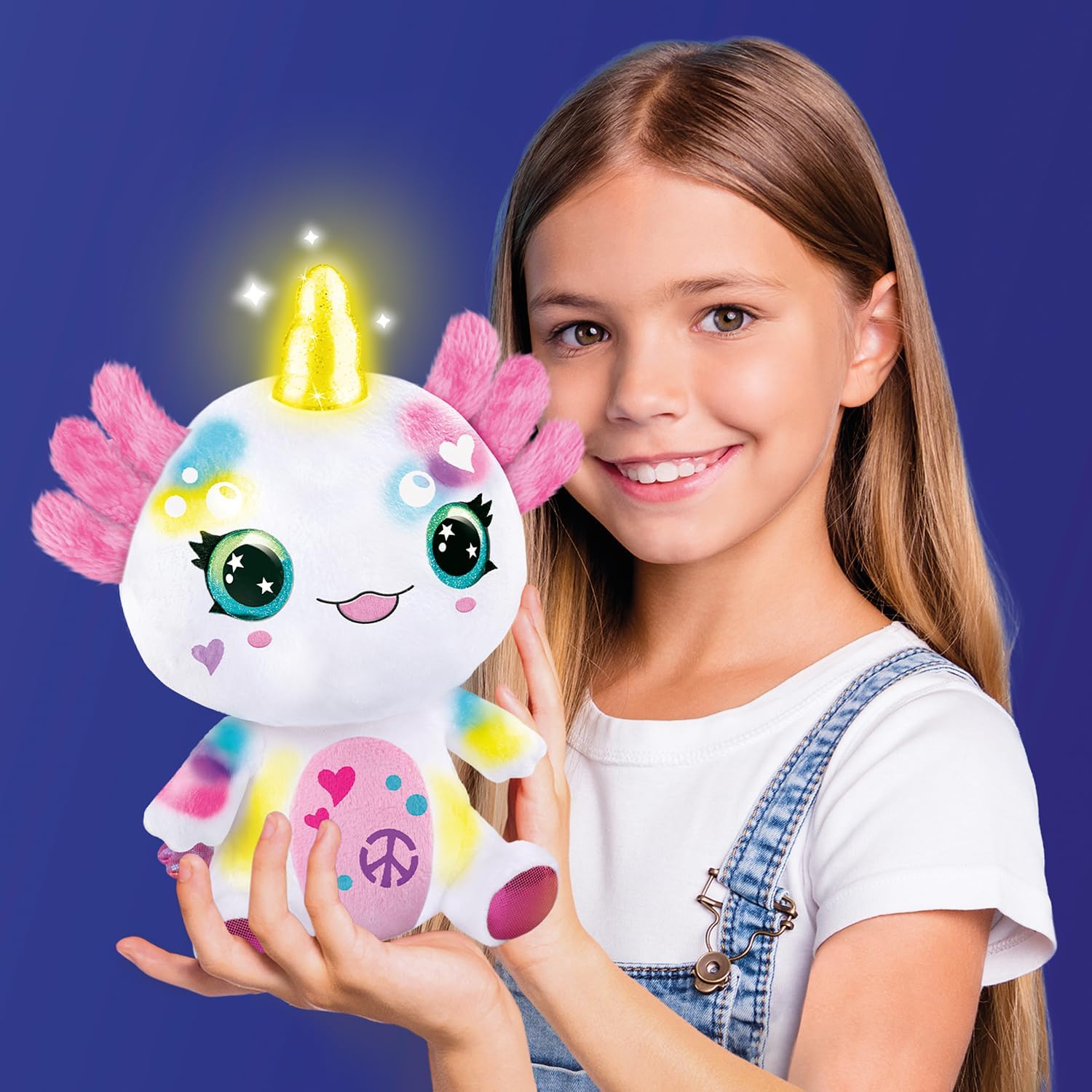 Airbrush Art Plush Axolotlcorn Light Up - Bild 6