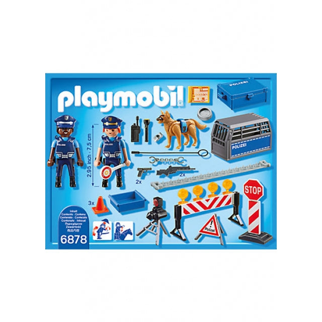 Playmobil  Polizei-Strassensperre 6878 - Bild 3