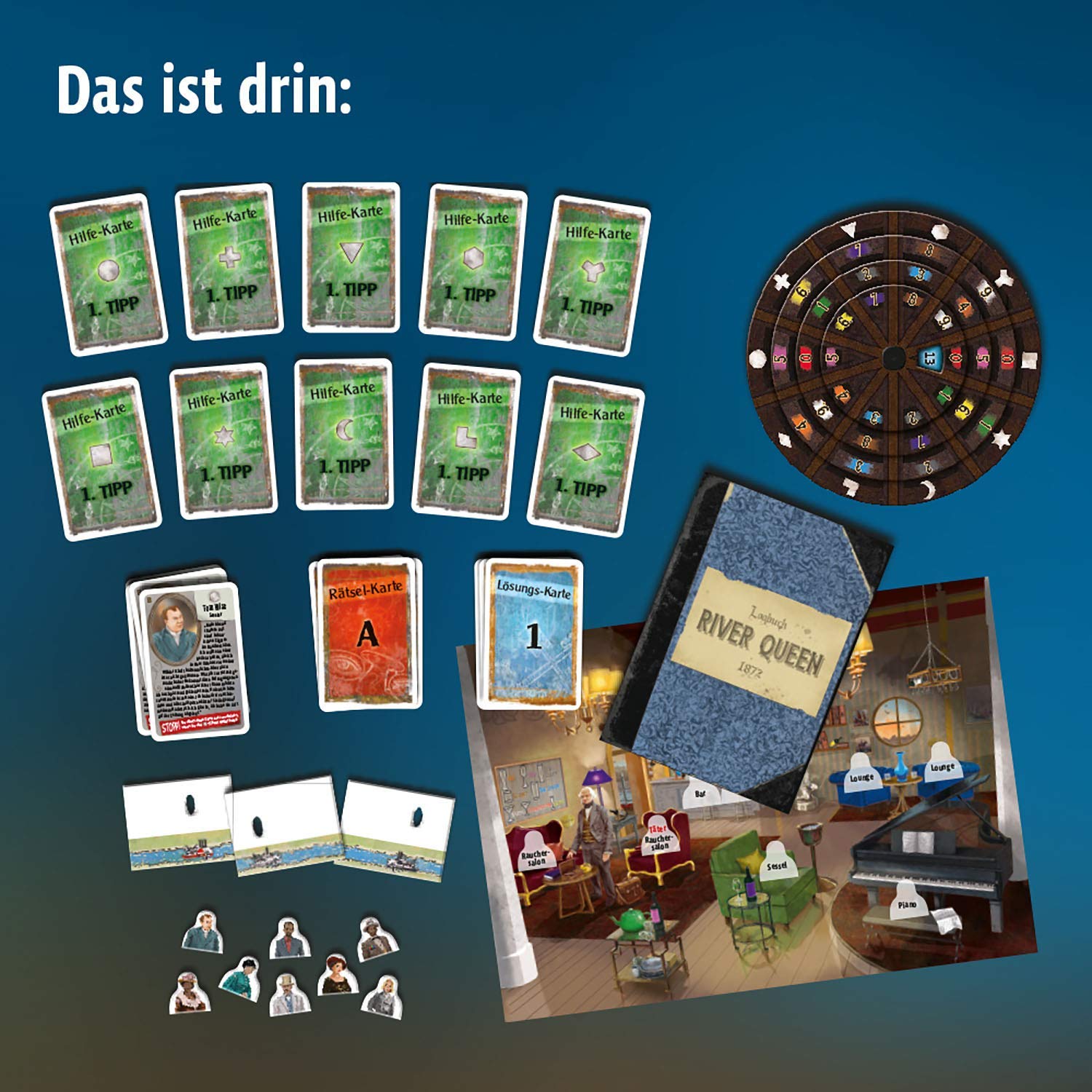 Exit das Spiel Raub auf dem Mississipi von Kosmos - Bild 2