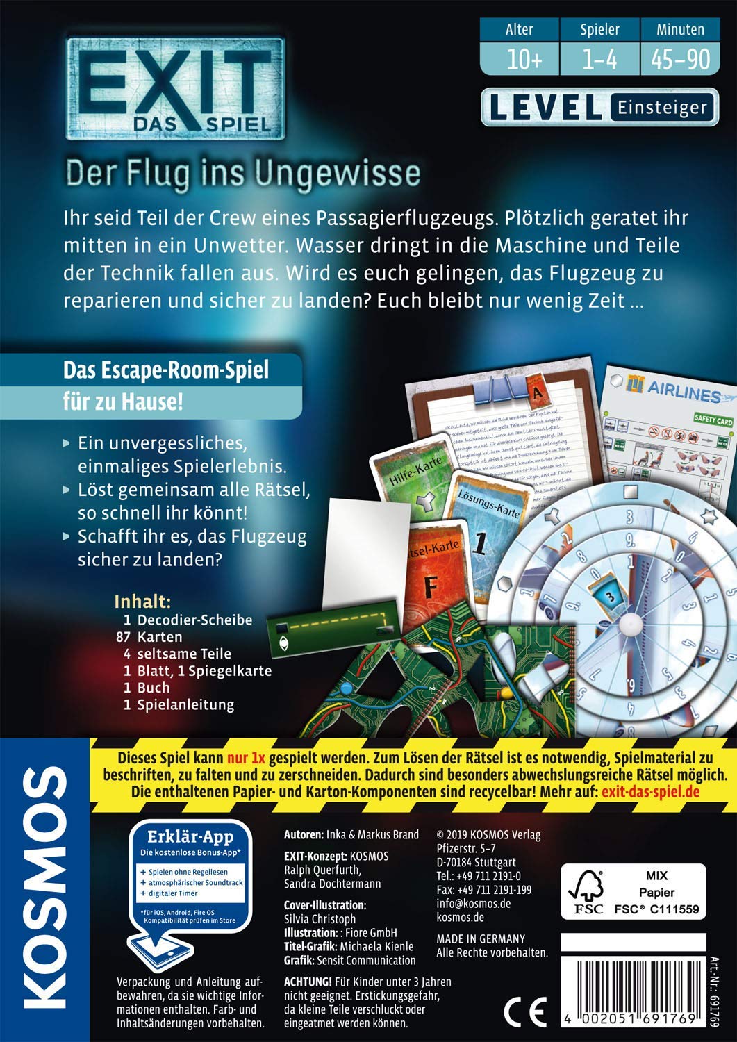 Exit das Spiel Flug ins Ungewisse von Kosmos - Bild 3