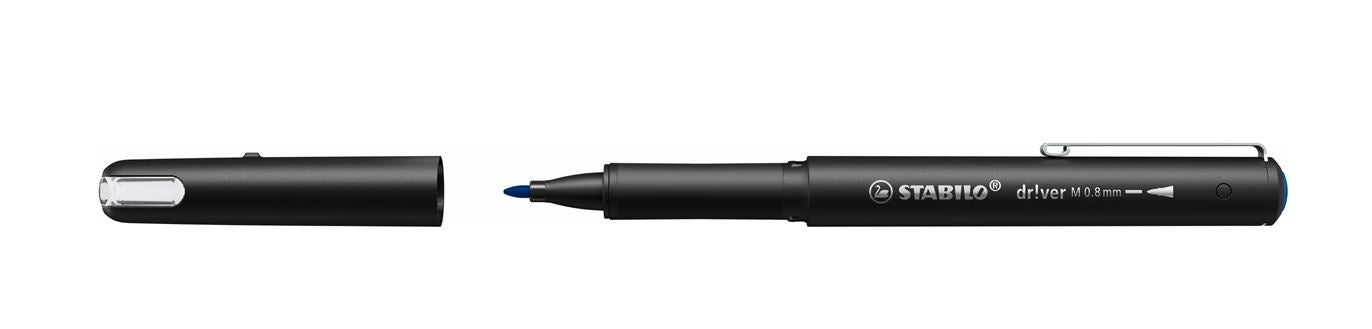 Stabilo Driver 0.8mm Faserliner blau - Bild 2