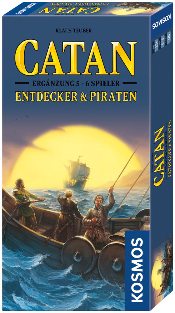 Catan  Entdecker und Piraten Ergänzung 5 - 6 Spieler - Bild 1