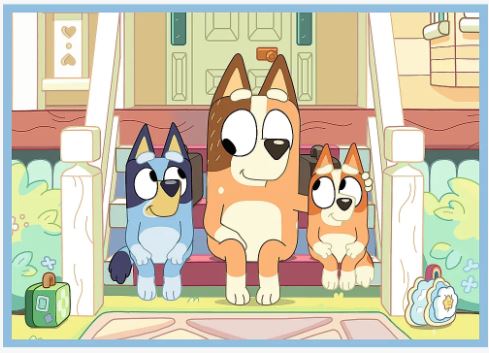 Bluey Puzzle 4in1 - Bild 5
