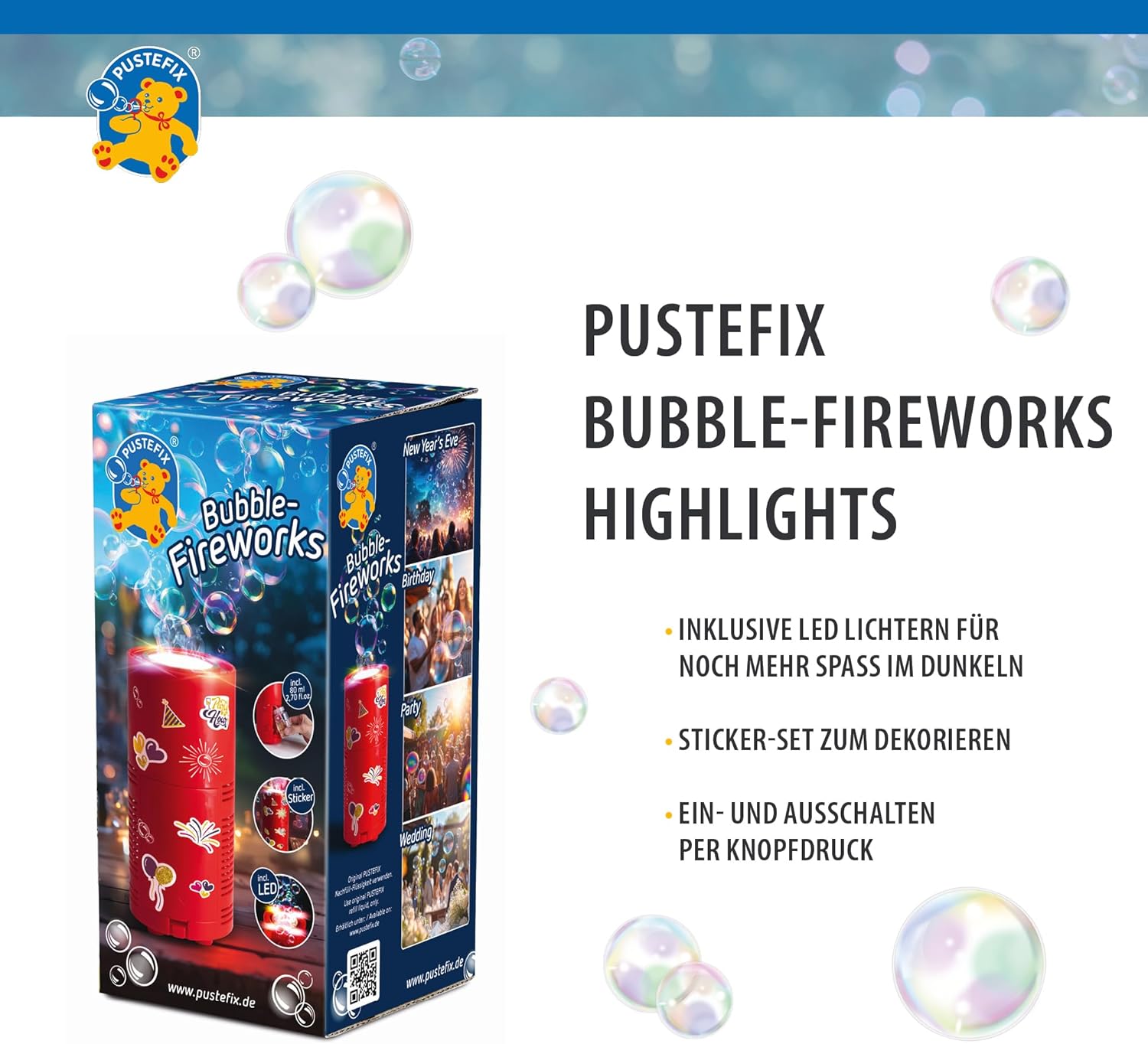 Pustefix Bubble Fireworks - Bild 5