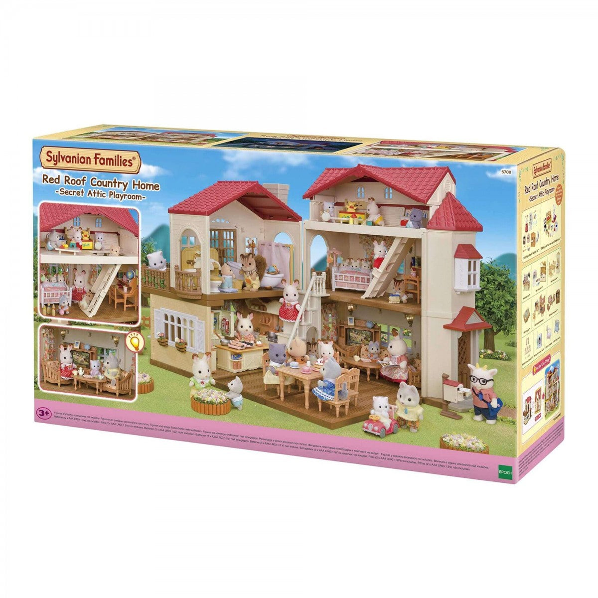 Sylvanian Families Stadthaus mit Dachzimmer - Bild 1