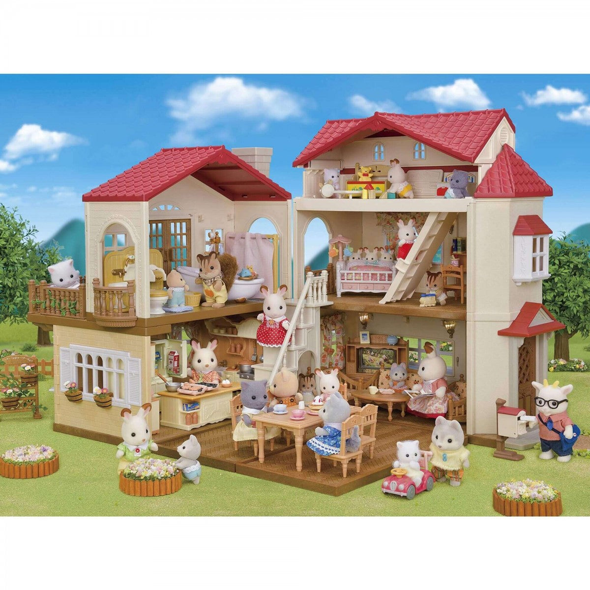 Sylvanian Families Stadthaus mit Dachzimmer - Bild 2