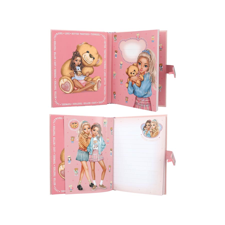 Top Model Tagebuch mit Code und Sound Teddy - Bild 3