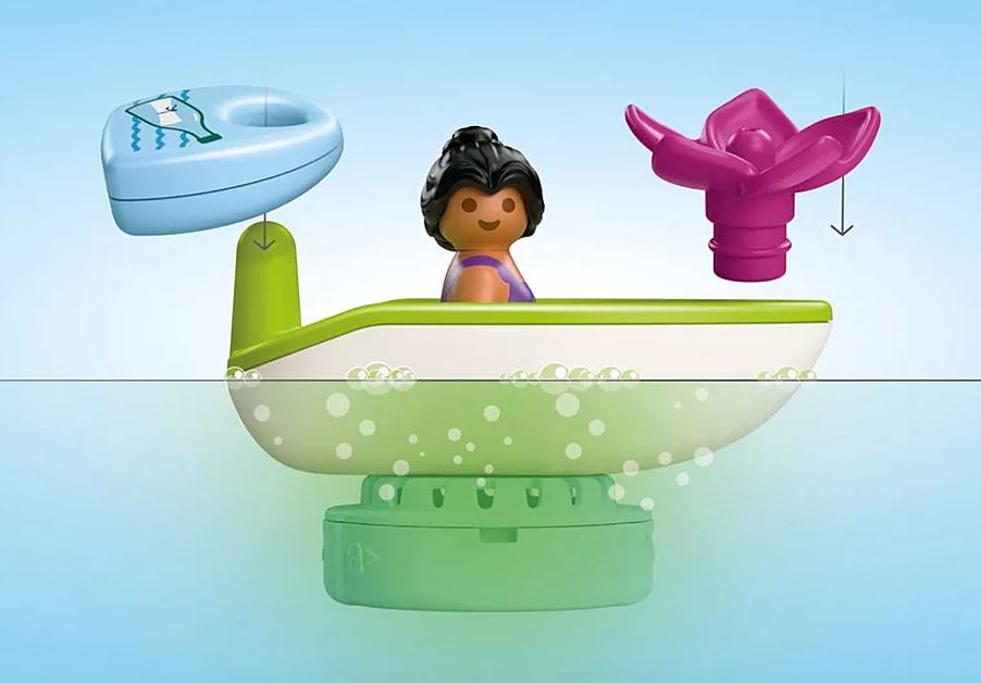 PLAYMOBIL Adventskalender Junior & Tinti : Bunter Badespass 71777 - Bild 6