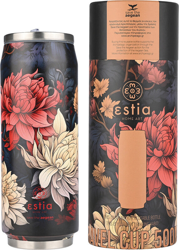 ESTIA Trinkdose 500 ml Midnight Blossom - Bild 6