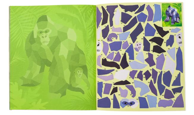 Sticker Painting Buch Safari - Bild 6