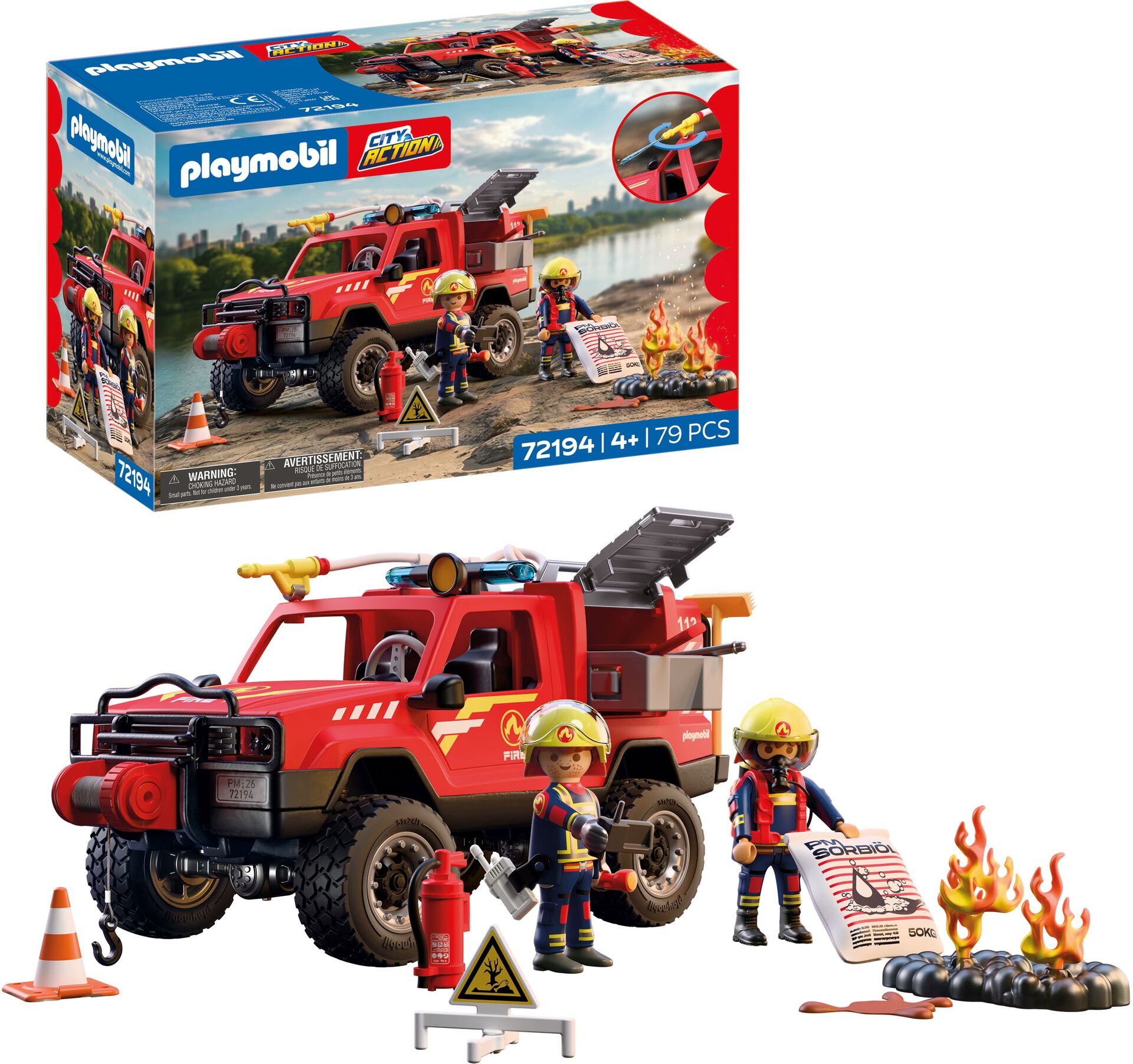 PLAYMOBIL City Action Feuerwehr-Pickup 72194 - Bild 6