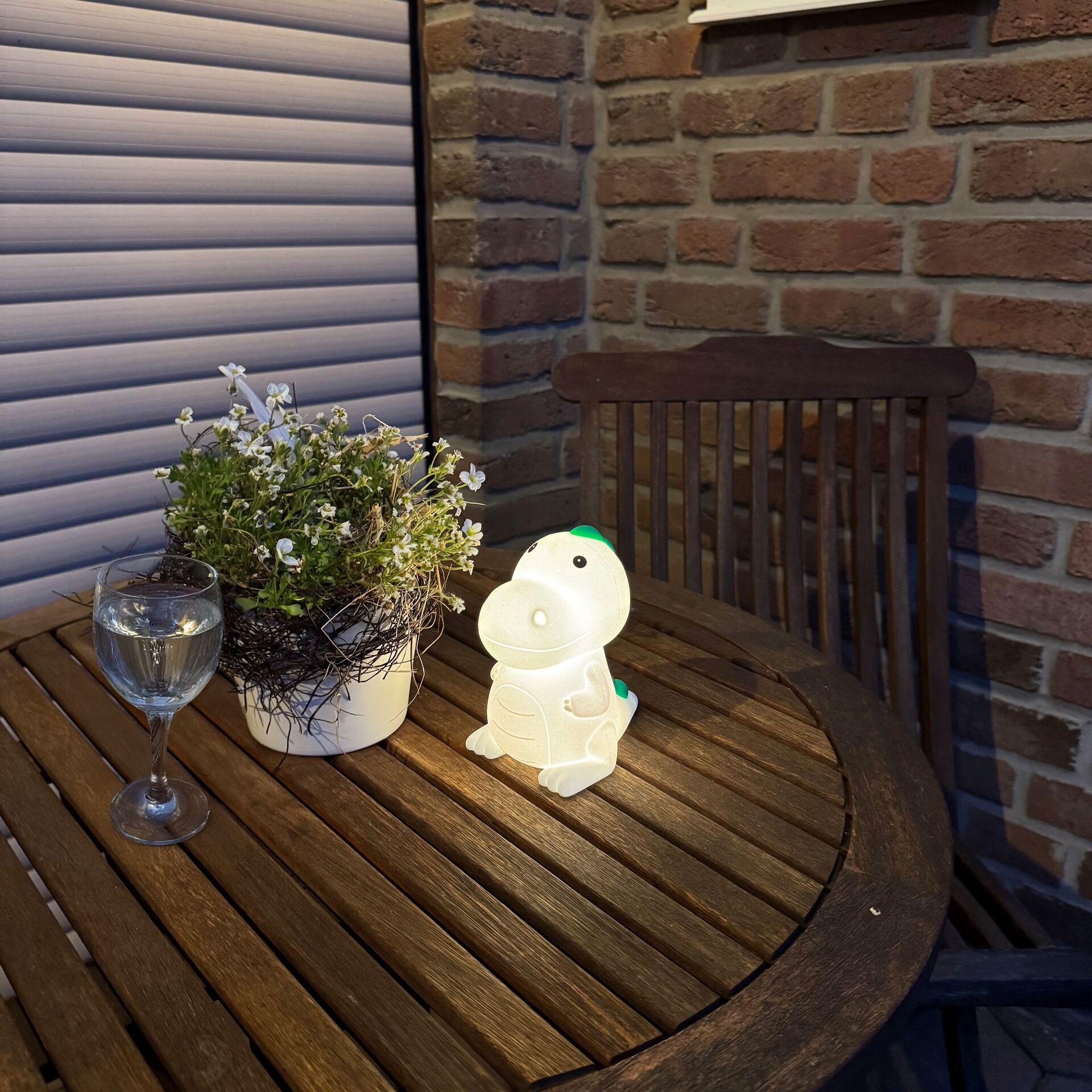 Nachtlicht Dinosaurier Poldi, weiss - Bild 6