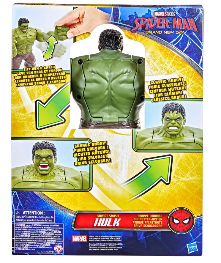 Marvel Spider-Man Savage Smash Hulk 29,9 cm - Bild 6