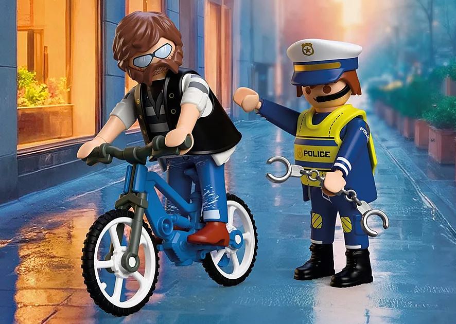 PLAYMOBIL City Action Fahrradraub 72076 - Bild 5