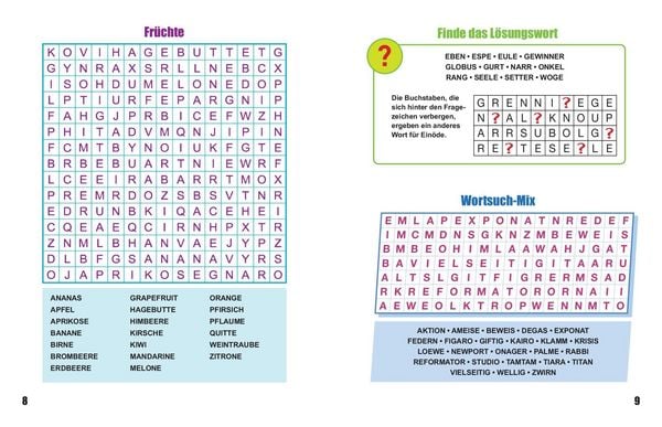 Sei schlau wie Einstein! - Wortsuchrätsel in Grossschrift - Bild 6