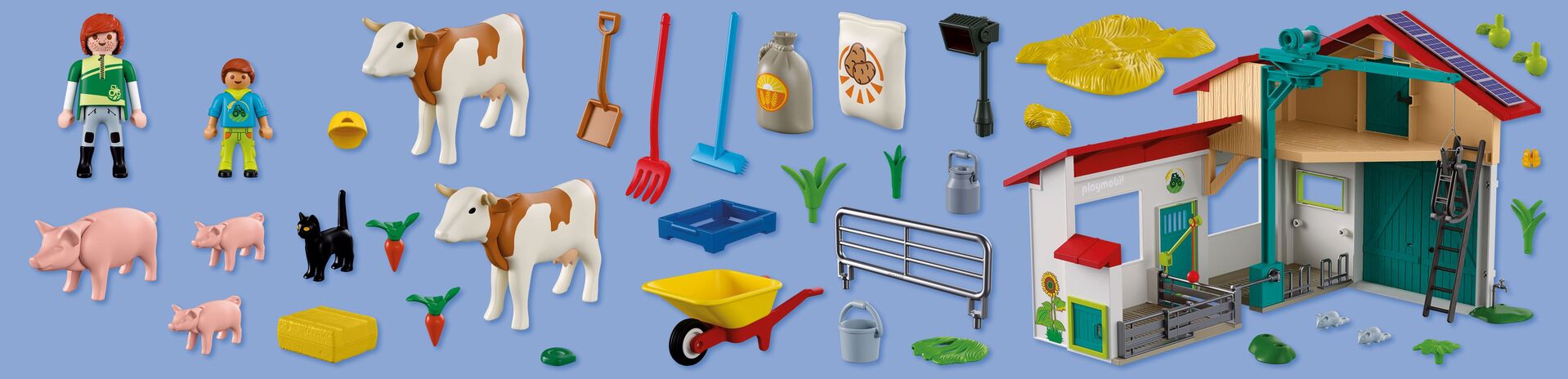 PLAYMOBIL Grosser Bauernhof 72160 - Bild 6