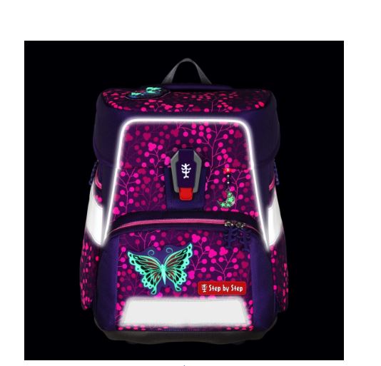 Step by Step SPACE SHINE Schulranzen-Set Butterfly Night Ina - Bild 7