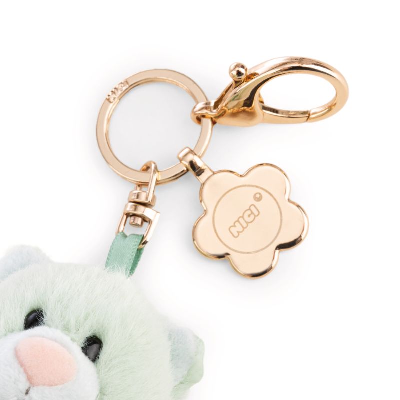 Nici Schlüsselanhänger Katze Felli mint mit Karabiner - Bild 4