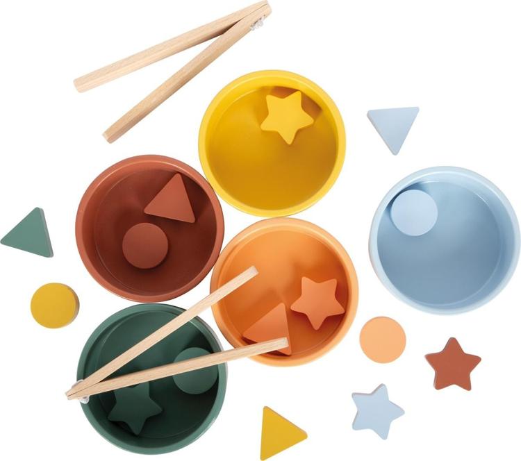 Montessori Sortierspiel mit Zange - Bild 1