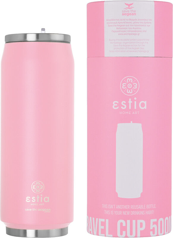 ESTIA Trinkdose 500 ml Blossom Rose - Bild 6
