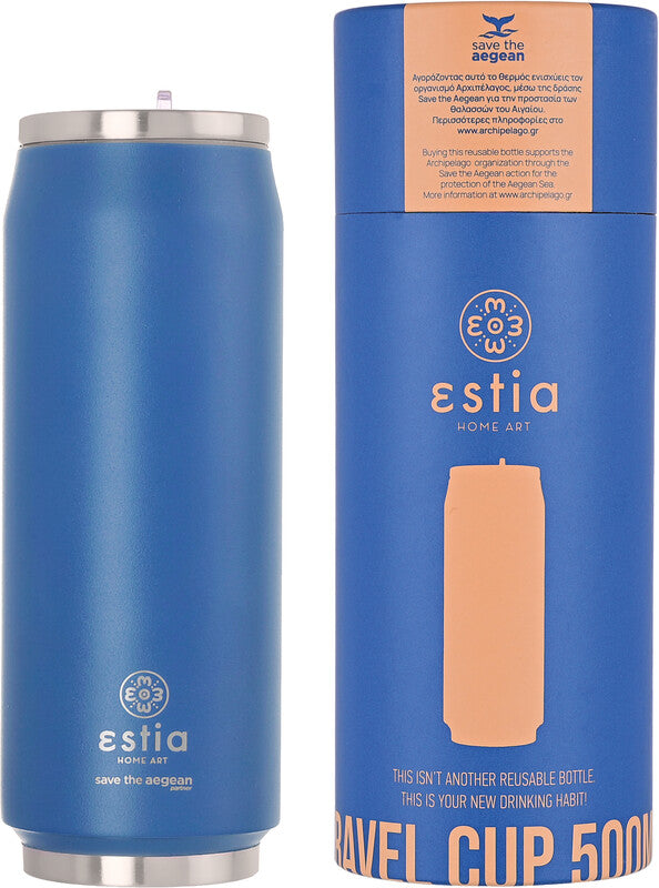 ESTIA Trinkdose 500 ml Denim Blue - Bild 6
