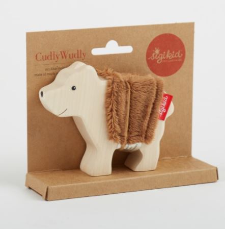 Holztier Bär Cudly Wudly - Bild 2