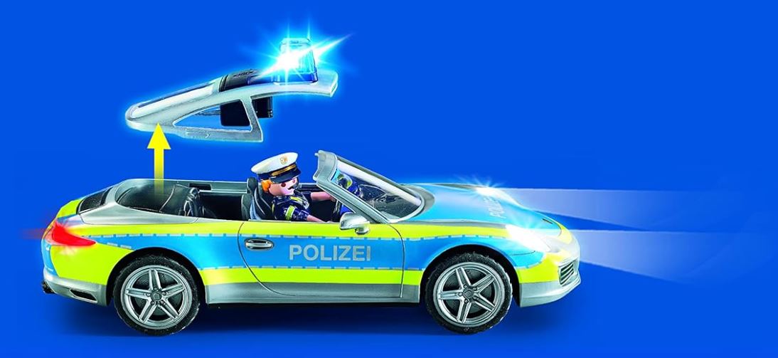 PLAYMOBIL Action Heroes Porsche 911 Carrera 4S Polizei 70067 - Bild 3