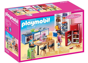 PLAYMOBIL Dollhouse Familienküche 70206