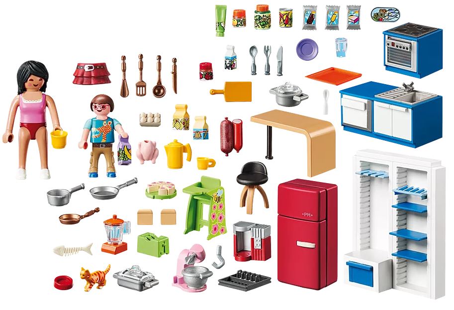 PLAYMOBIL Dollhouse Familienküche 70206 - Bild 2
