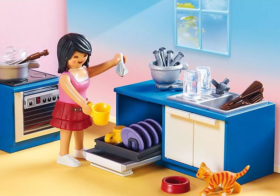 PLAYMOBIL Dollhouse Familienküche 70206 - Bild 5