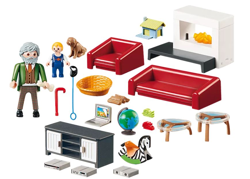 PLAYMOBIL Gemütliches Wohnzimmer 70207 - Bild 2