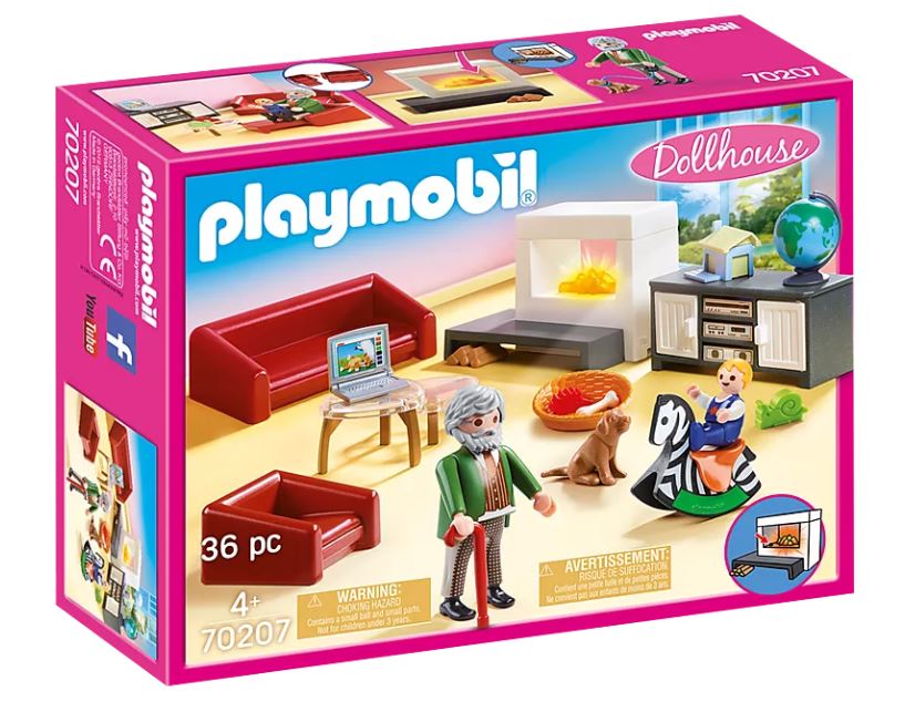 PLAYMOBIL Gemütliches Wohnzimmer 70207 - Bild 1