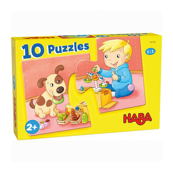 HABA 10 Puzzle - Mein Spielzeug - Bild 1
